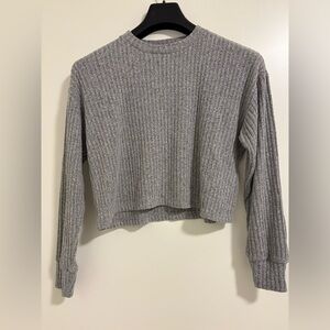 Wilfred Heather Gray Knit Top